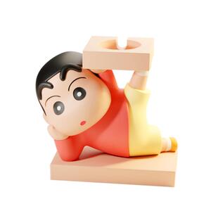 创意蜡笔小新桌面摆件适用于苹果华为小米智能手表放置充电支架applewatch固定手表架可爱卡通iWatch充电底座