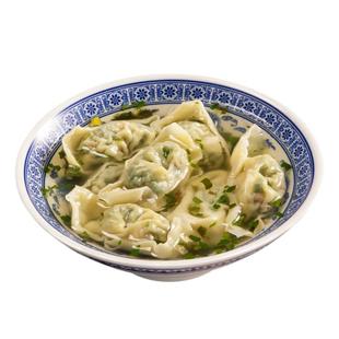 【百补】鹿有有荠菜肉馄饨猪油渣速食早餐半成品加热即食柴火混沌