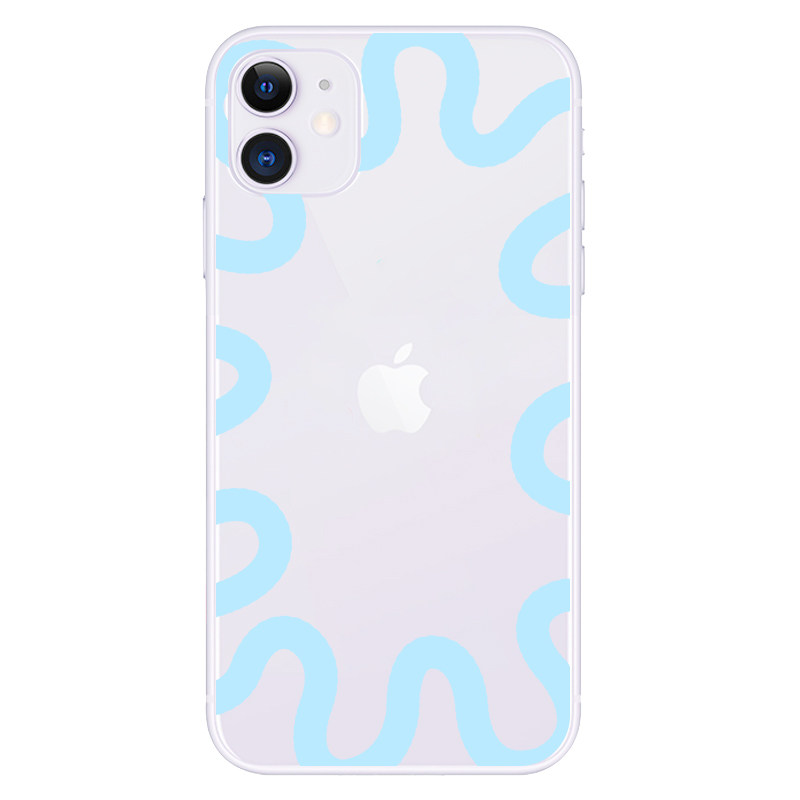 金智妮Jennie同款适用iPhone12透明16/17PROMAX全包XR/14/15手机壳13MINI