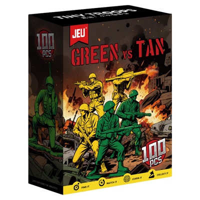 JEU旧义兵人大战玩具小兵人模型