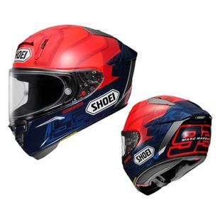 日本SHOEI头盔X15全盔头盔男女巴塞罗那招财猫红蚂蚁赛道盔