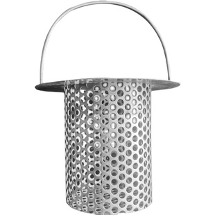 不锈钢过滤网筒y型管道内过滤器滤芯过滤筒 水泵工业冲孔网桶滤筒