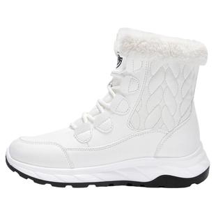 回力雪地靴女款2025新款冬季加绒女鞋保暖鞋防水防滑东北大棉鞋女