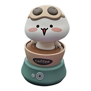 可爱卡通乖巧宝宝车载摆件太阳能摇头公仔中控台创意车内装饰用品