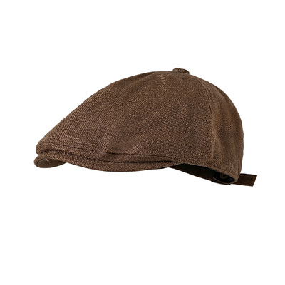 复古棉麻前进帽川西旅游