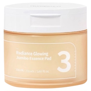 水润光滑!保税直发 韩国numbuzin数字3号光彩棉片70片