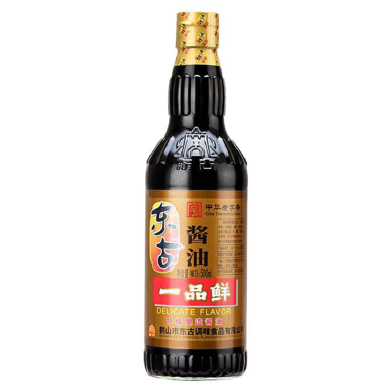 12瓶东古特级酱油一品鲜500ml6瓶