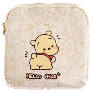 姨妈巾收纳包可爱月事包便携学生用装放卫生巾的小包收纳袋女生包