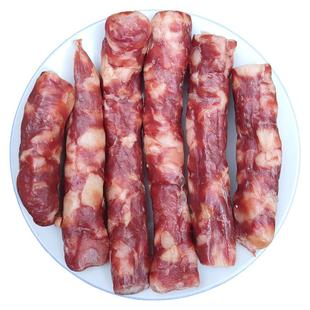 江西井冈土原味香肠农家土猪肉新晒风干手工腊肠咸甜香非烟熏500g