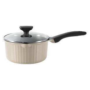 卡罗特小奶锅宝宝婴儿辅食锅不粘锅蒸煎煮一体家用汤煮面锅电磁炉