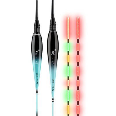 纳米软尾黑坑行程漂咬钩变色60CM