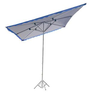 加厚斜面遮阳伞太阳伞大伞户外摆摊专用雨伞斜伞商用大型折叠长柄