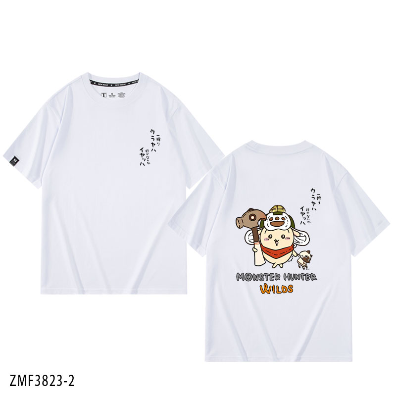 休闲宽松纯棉情侣短袖