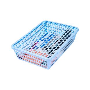 得力文具924文件篮 A4收纳盒 塑料公文框栏 财务凭证篮 办公用品