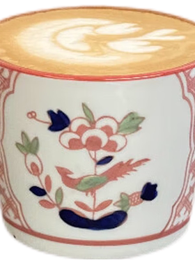 复古国风陶瓷茶饮咖啡杯