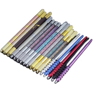 纹绣手工笔半永久打雾笔纹眉绣眉笔高档正品多功能新款三用纹绣笔