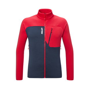 MILLET觅乐SENECA系列户外徒步男士秋冬保暖抓绒开衫 MIV10244