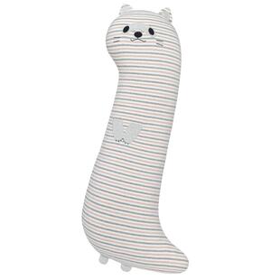 乐瓜可爱大肥猫公仔靠枕可爱睡觉长条抱枕可拆洗靠背男生专用靠垫