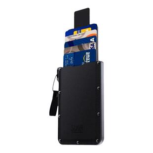 5CARD抽拉式真皮卡包便携小钱包男女款超薄短款信用卡包创意卡套