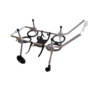 狗轮椅宠物后肢残疾瘫痪康复轮椅狗康复车动物辅助支架四轮代步车