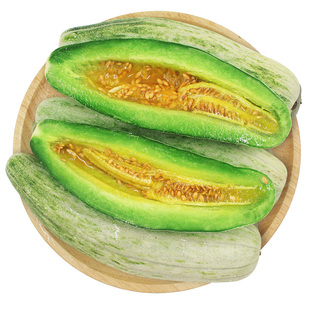正宗现摘山东羊角蜜甜瓜3斤新鲜水果蜜瓜香瓜5密瓜当季脆博洋果