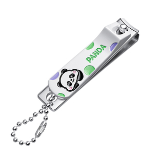 适见可爱指甲刀熊猫指甲剪刀便携单个2025新款指甲钳套装儿童女生