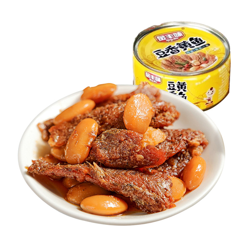 金丰味香酥小黄鱼140克罐头即食