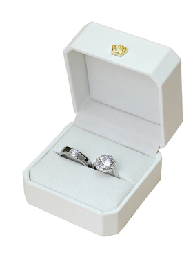 三克拉超大仿真结婚对戒活口可调节戒指情侣婚礼仪式求婚摄影道具