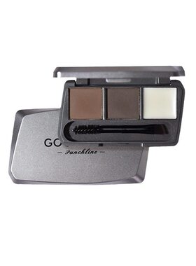 gogotales戈戈舞三色眉粉盘眉膏