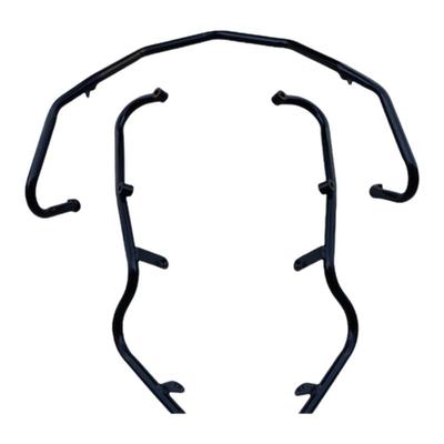 适用于阿普利亚SRmax250/300保险杠防摔杠改装边箱支架尾箱架配件