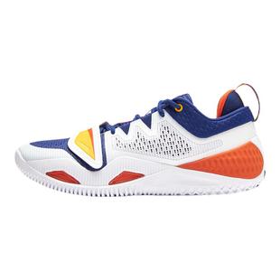 李宁正品反伍狂怒2男子时尚撞色拼接耐磨回弹实战篮球鞋ABFU011-1