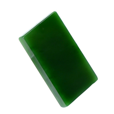 天然和田玉碧玉吊坠平安无事牌男