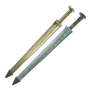 越王勾践剑袖珍龙泉市礼品镇宅锻打缩小迷你小剑未开刃仿古青铜剑