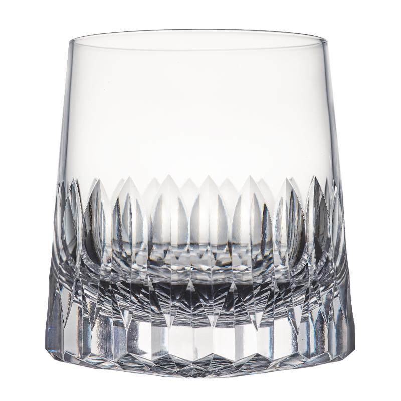 MU16威士忌杯酒杯洋酒杯子水晶杯玻璃杯高档酒具礼盒装曜系列2支