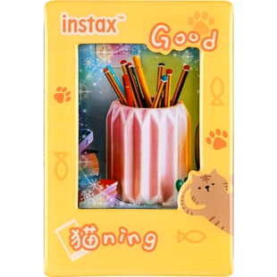 【官方正品】富士原装拍立得相纸冰箱贴古德猫宁&有猫腻可爱卡通冰箱贴适用迷你拍立得相纸