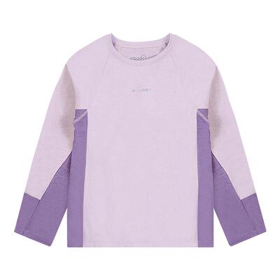 ebaer儿童速干拼接撞色运动T恤