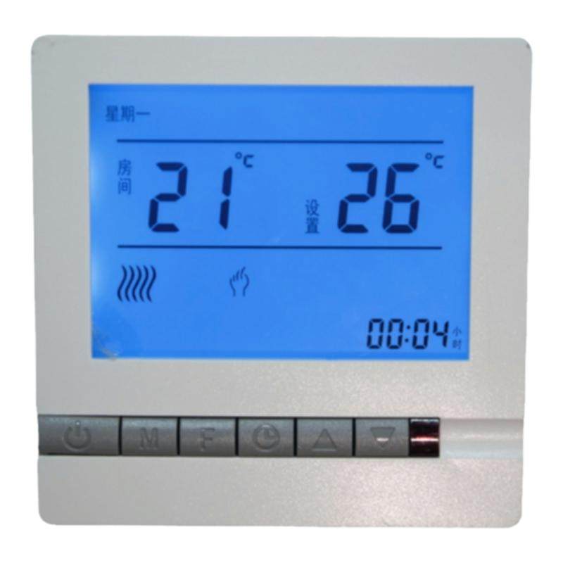 电地暖温控器电暖炕电热膜温控开关碳晶墙暖控制器电采暖温控面板