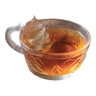 璃某某朕的江山杯故宫猫琉璃杯马克水杯咖啡杯玻璃茶杯女文创礼品