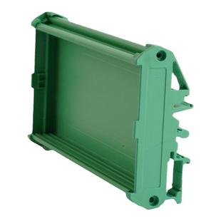 72mm宽双层PCB继电器模组架PLC线电路板导轨安装支架卡槽工控外壳