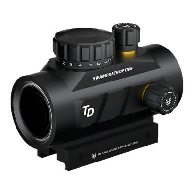 红点全息沼泽鹿TD1X40红绿五档灯光大视野准星可调金属模型弹弓