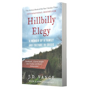 【自营】乡下人的悲歌 Hillbilly Elegy JD Vance 万斯 特朗普 Trump 埃隆马斯克 Elon Musk 马斯克传英文版 美国总统大选相关书