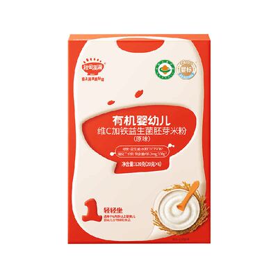 秋田满满有机婴幼儿米粉120g