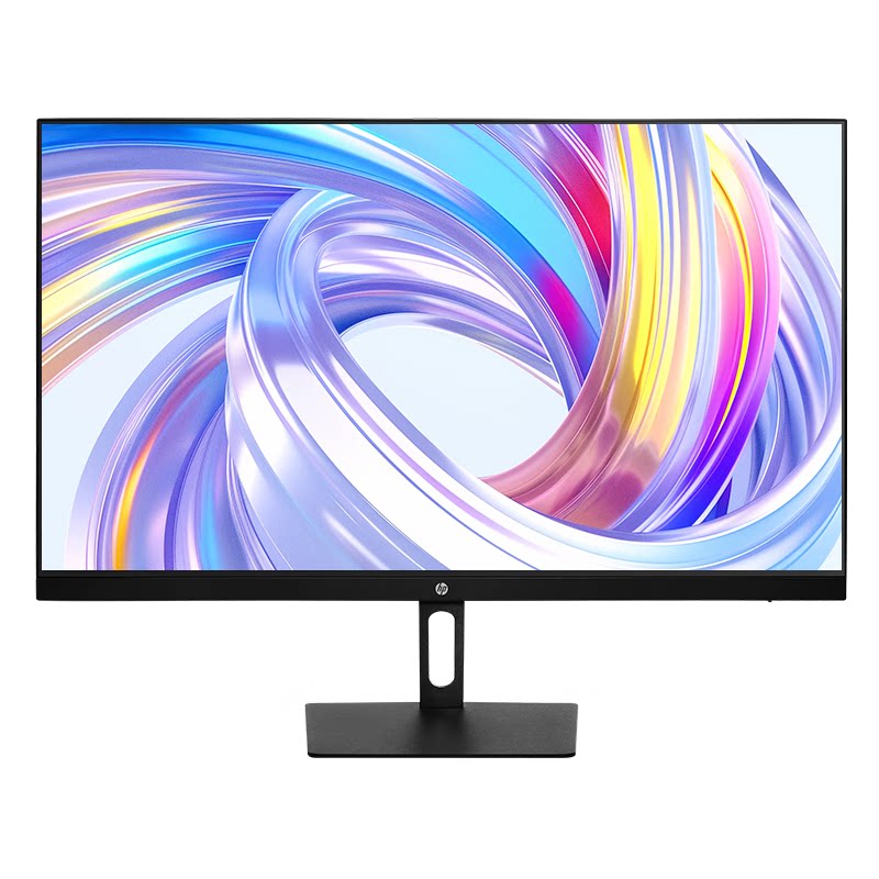 惠普S27 V24 S24E27英寸IPS显示器144Hz壁挂低蓝光办公设计显示屏