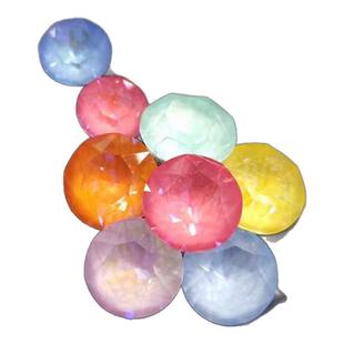 米龙施华超仙花朵摩卡水晶水钻鸭嘴夹刘海夹边夹发卡子发夹头饰