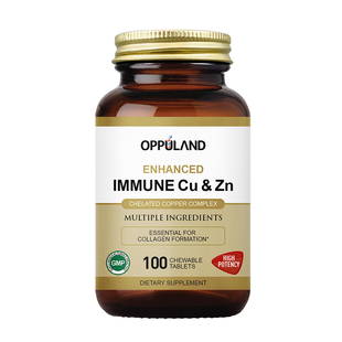 补铜微量元素螯合铜锌铜补充剂成人锌铜片非口服液补黑色素铁吸收