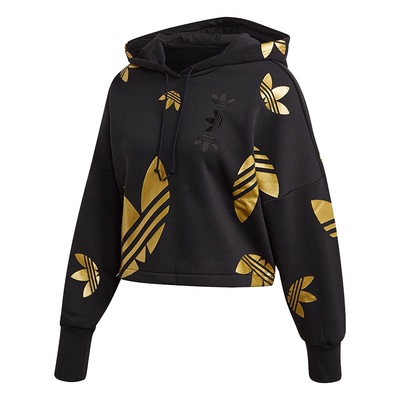 Adidas/阿迪达斯正品春季新款三叶草女子运动套头衫 FS7224