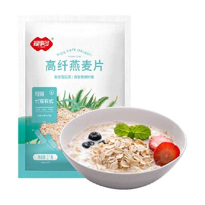 包邮福事多高纤燕麦片多规格