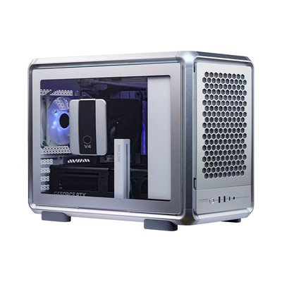 酷冷至尊新品铝合金侧透机箱