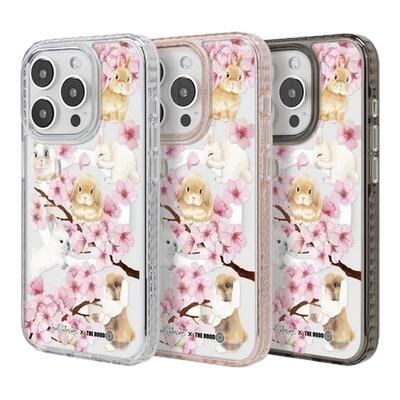 THE HOODxArieloveart艺术家联名 樱花兔 适用于苹果iPhone16/15/14/Plus/Pro/Max 气垫防摔保护壳防摔手机壳