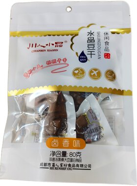 川人小品琥珀豆干130g*5香辣多味